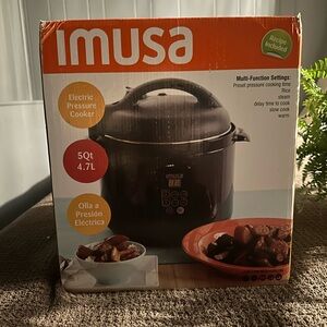 IMUSA Electric Pressure Cooker 5QT